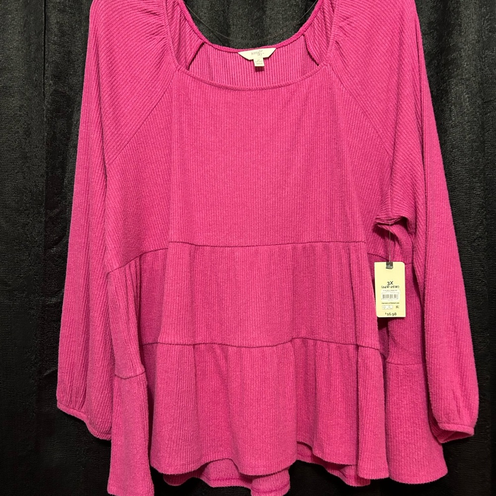 Terra & Sky tiered Blouse